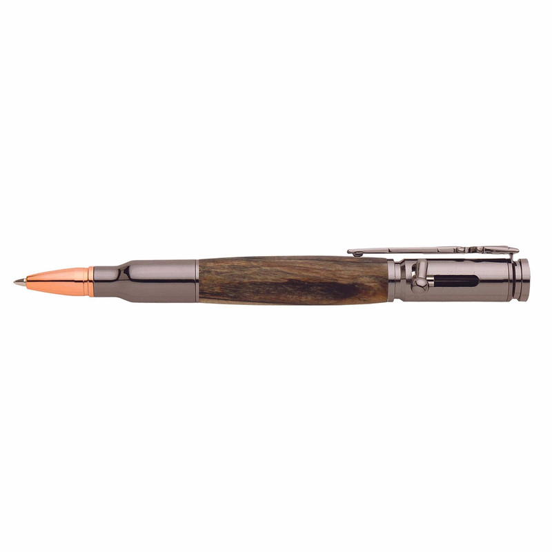 Bolt Action 30 Caliber Pen Kit - Finish:Gunmetal